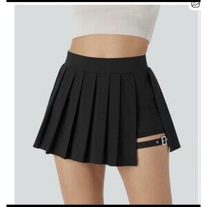 Halara Breezeful Pleated 2-in-1 Adjustable Buckle Quick Dry Micro Mini Skort 3xl